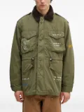 Human Made printed shirt jacket - Green