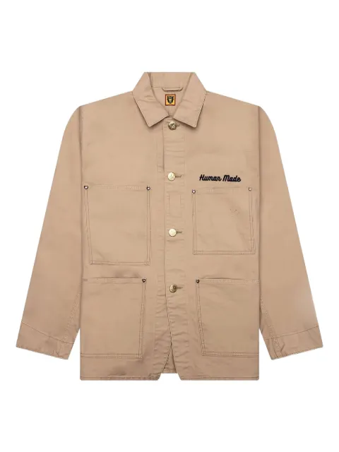 Human Made sobrecamisa con logo bordado