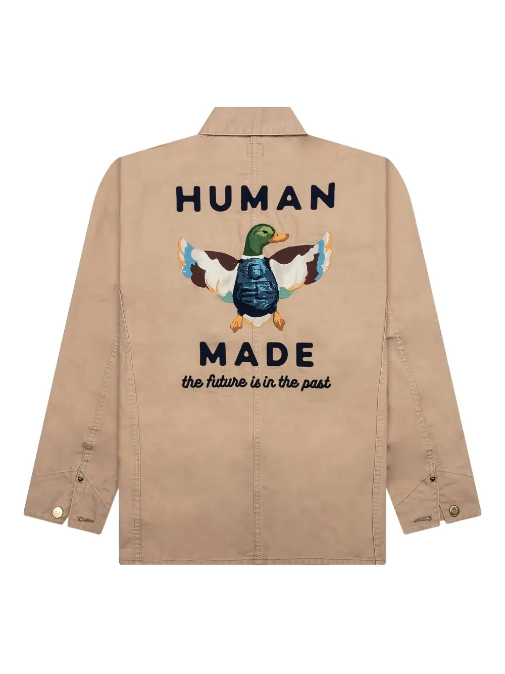 Human Made embroidered-logo shirt jacket | Shirt Jackets | Image 2