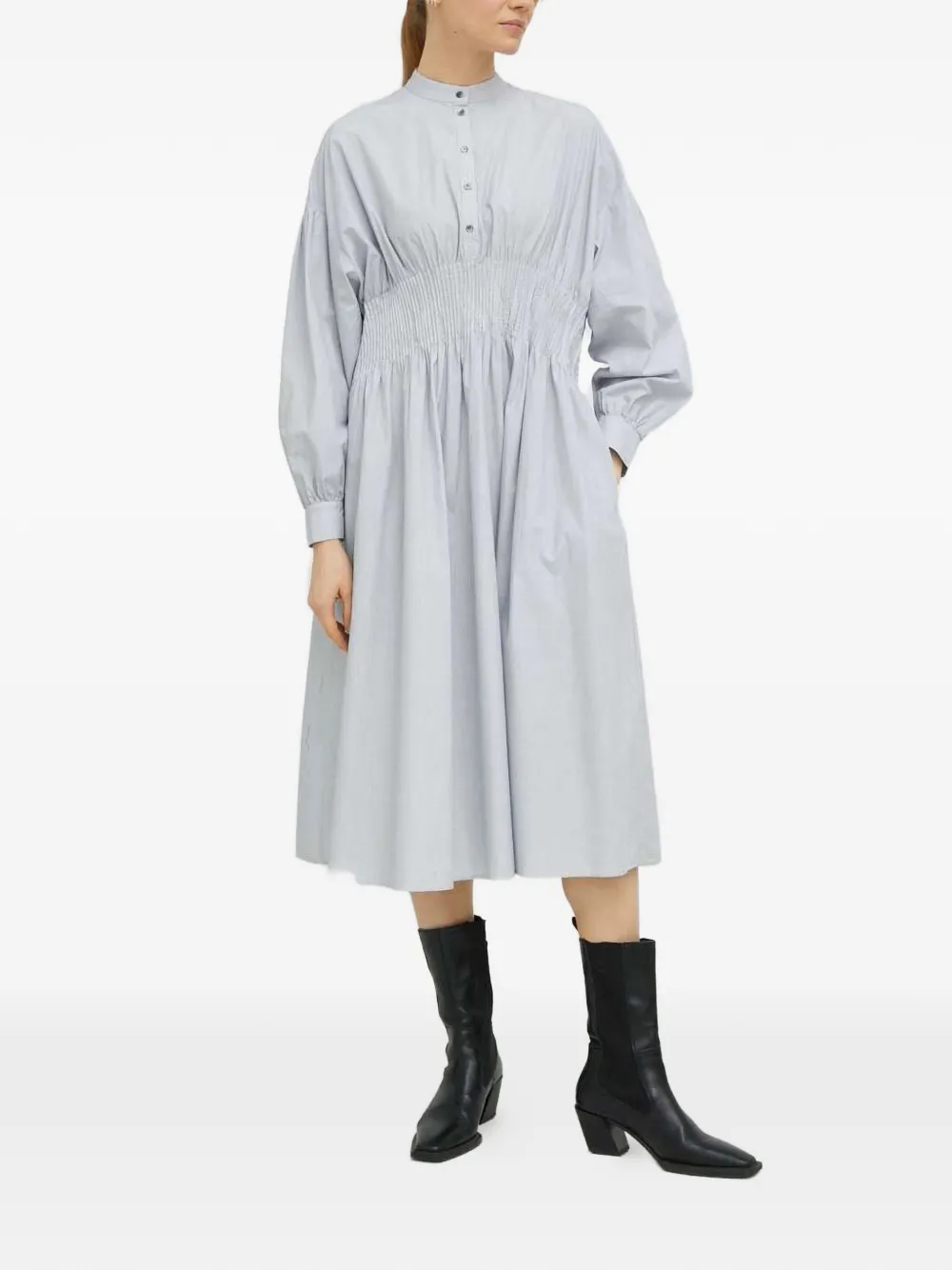  Herskind Striped Midi Dress - Blue 