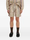 Pleasures elasticated-waist bermuda shorts - Neutrals