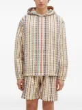 Pleasures patterned hoodie - Neutrals