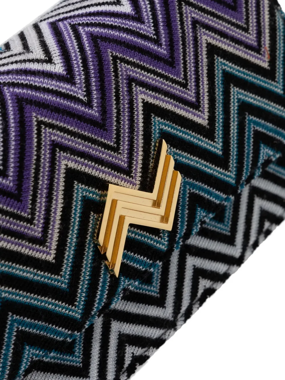 Missoni Zigzag schoudertas Paars