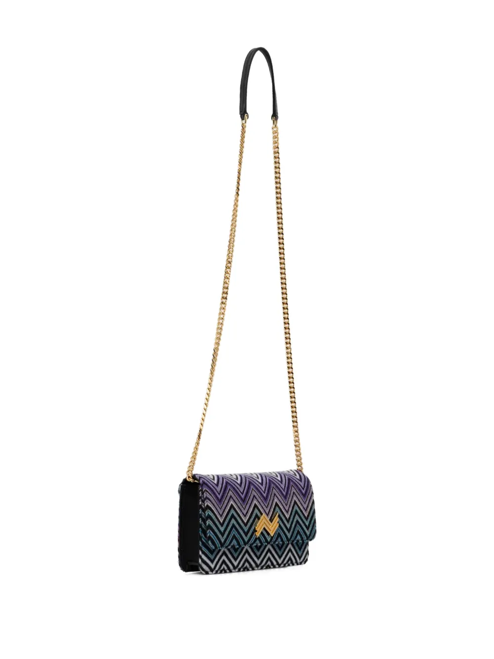 Missoni Zigzag schoudertas Paars