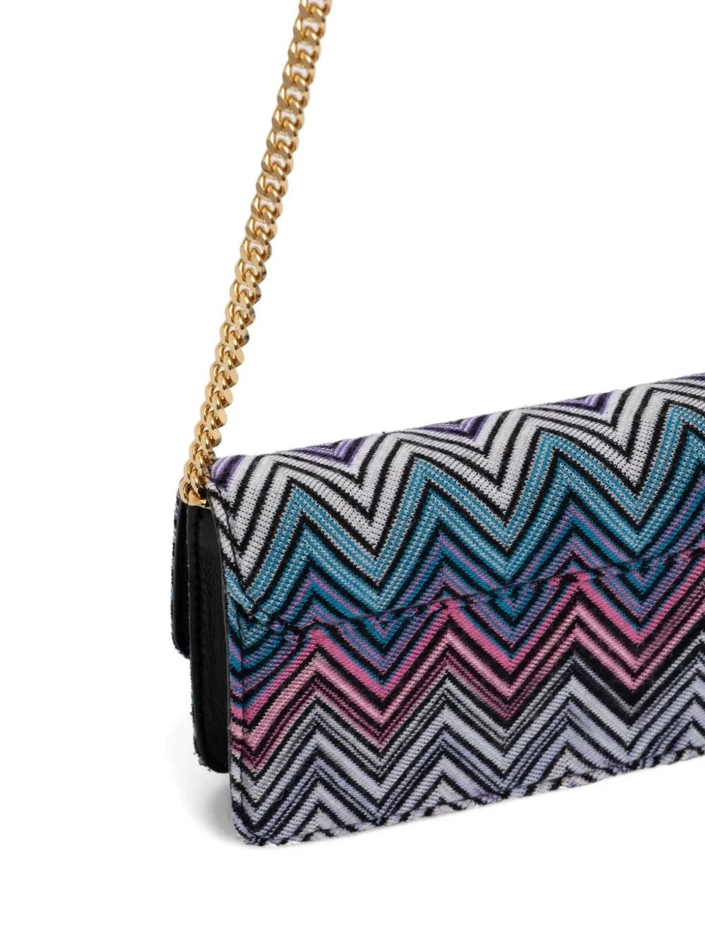 Missoni Zigzag schoudertas Paars