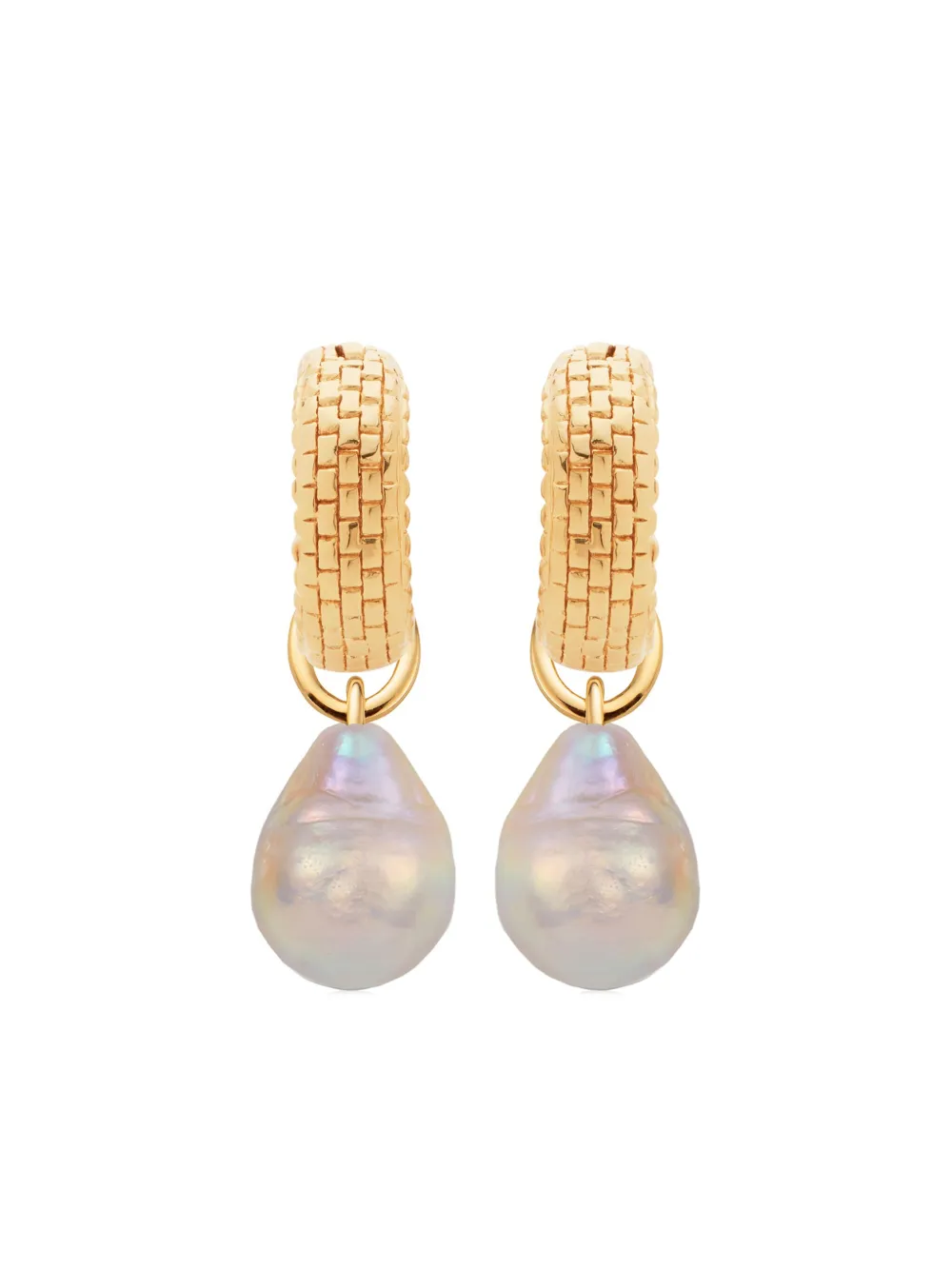 Monica Vinader Nura earrings - Gold