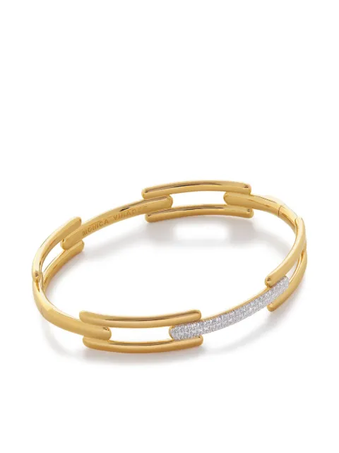 Monica Vinader diamond pavé bracelet