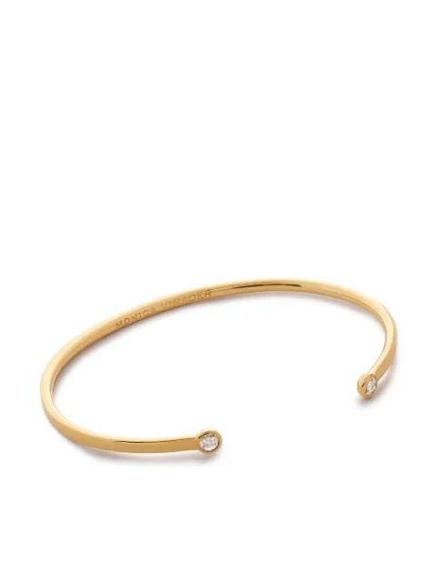 Monica Vinader diamond cuff bracelet