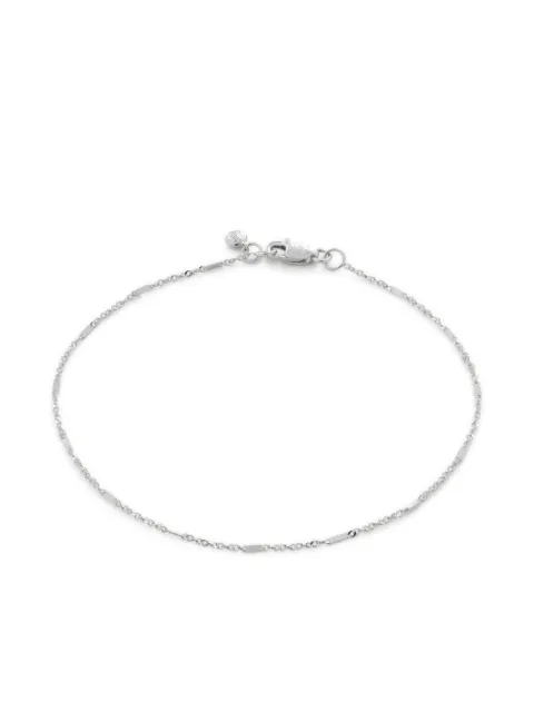 Monica Vinader 14K white gold Shimmer bracelet