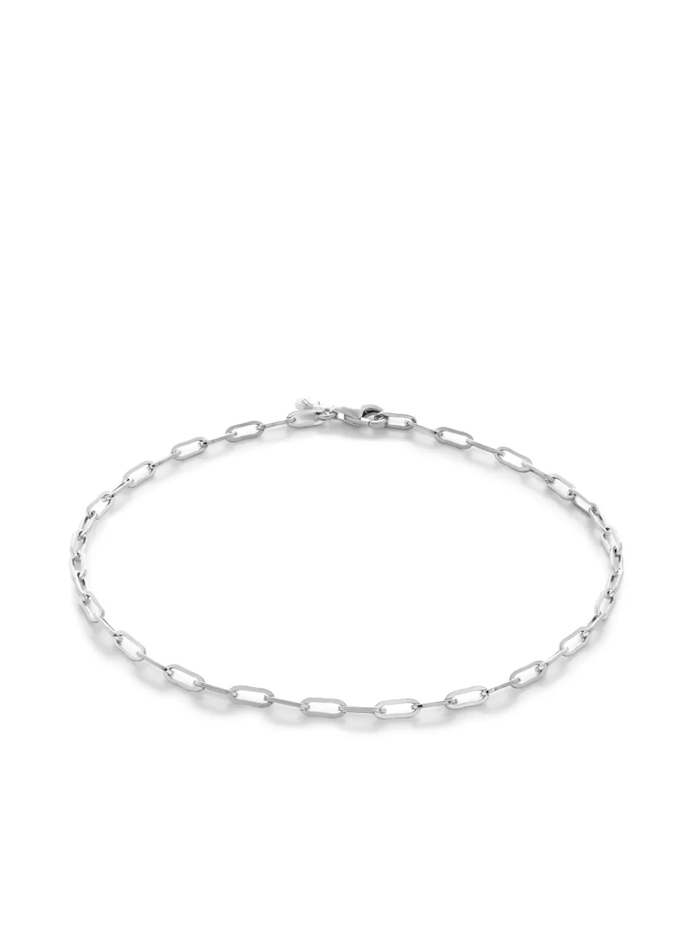 Monica Vinader paperclip chain bracelet | Silver | Image 1