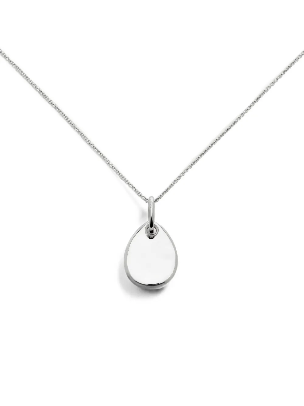 Monica Vinader Ziggy petal necklace - Silber