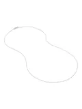 Monica Vinader 14kt white gold Super Fine chain necklace - Silver