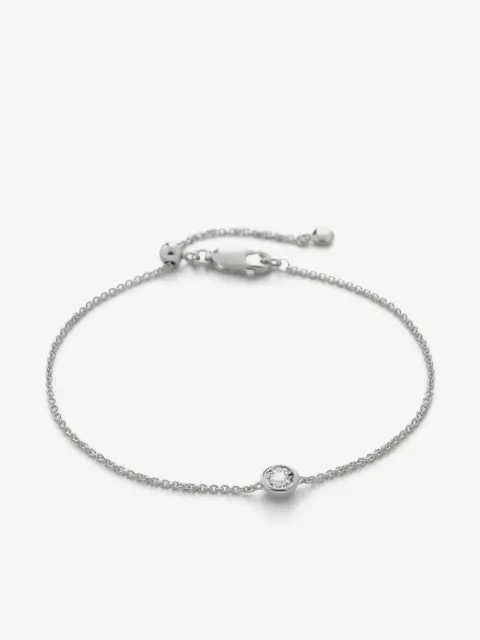 Monica Vinader 18kt gold vermeil diamond bracelet