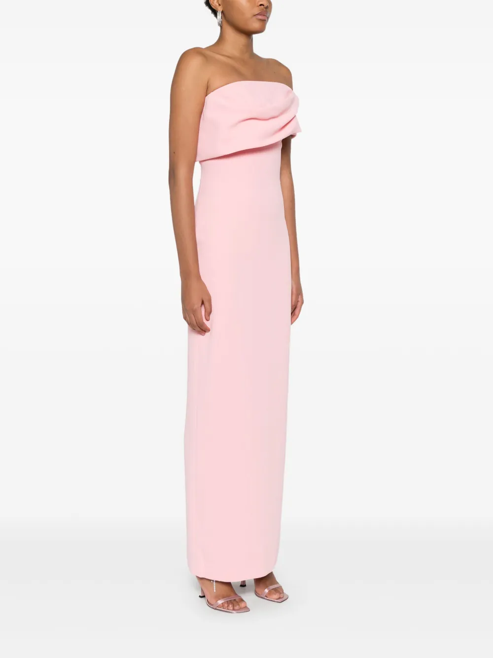 Solace London Eva maxi-jurk Roze