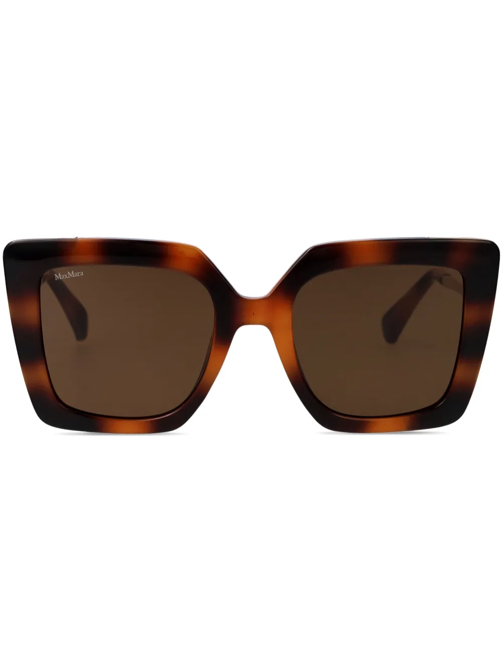 Max Mara Eyewear バタフライフレーム サングラス - ブラウン Max Mara Eyewear バタフライフレーム サングラス - ブラウン
