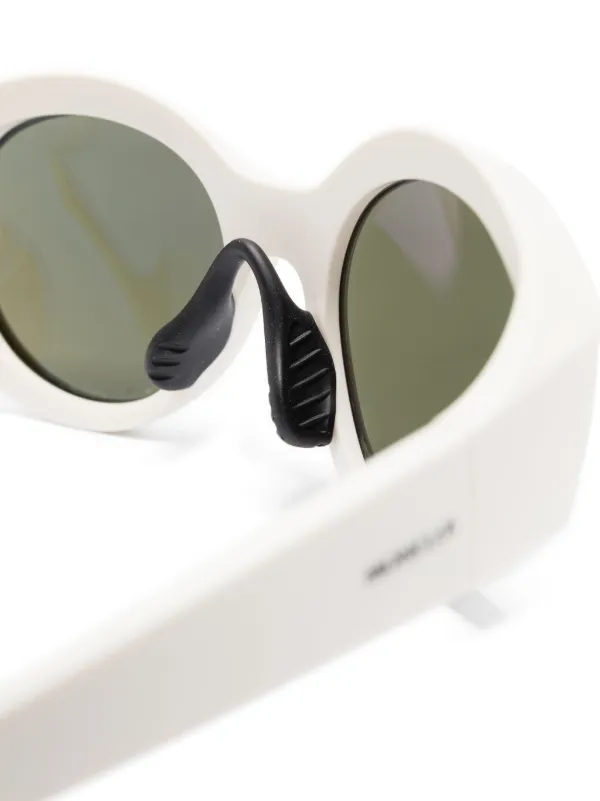 Moncler Eyewear round-frame Sunglasses | White | FARFETCH ZA
