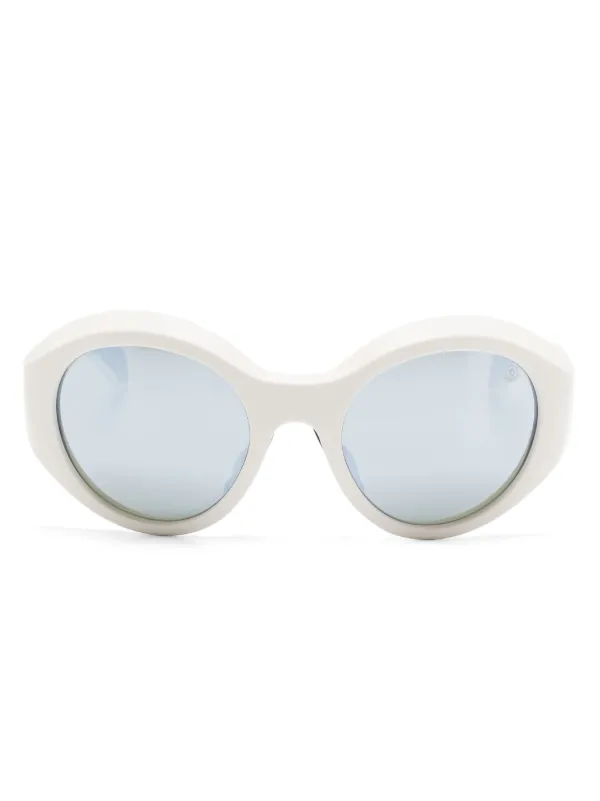 Moncler Eyewear round-frame Sunglasses White FARFETCH PH