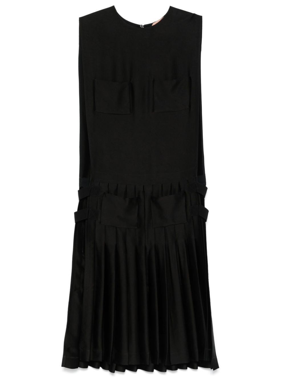 Nº21 pleated midi dress