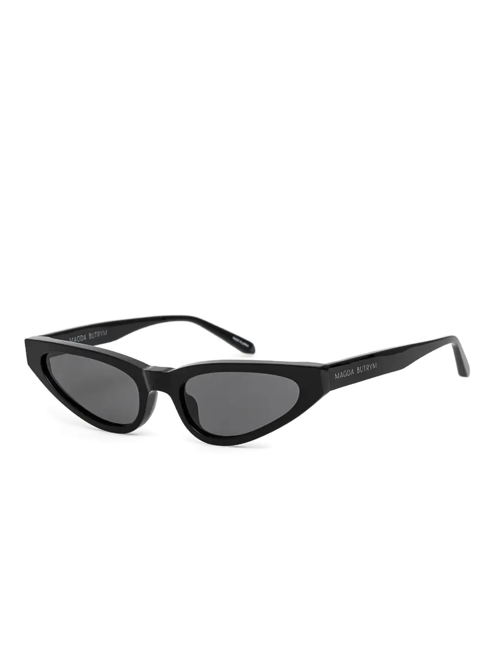 Magda Butrym Zonnebril met cat-eye montuur - Zwart