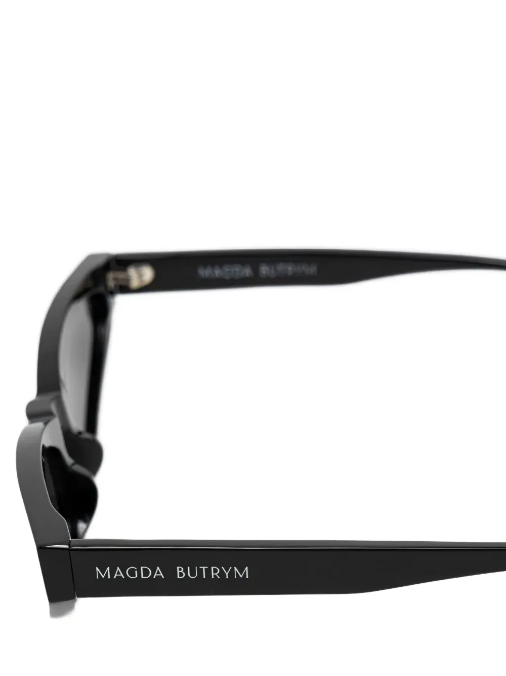 Magda Butrym Zonnebril met cat-eye montuur Zwart