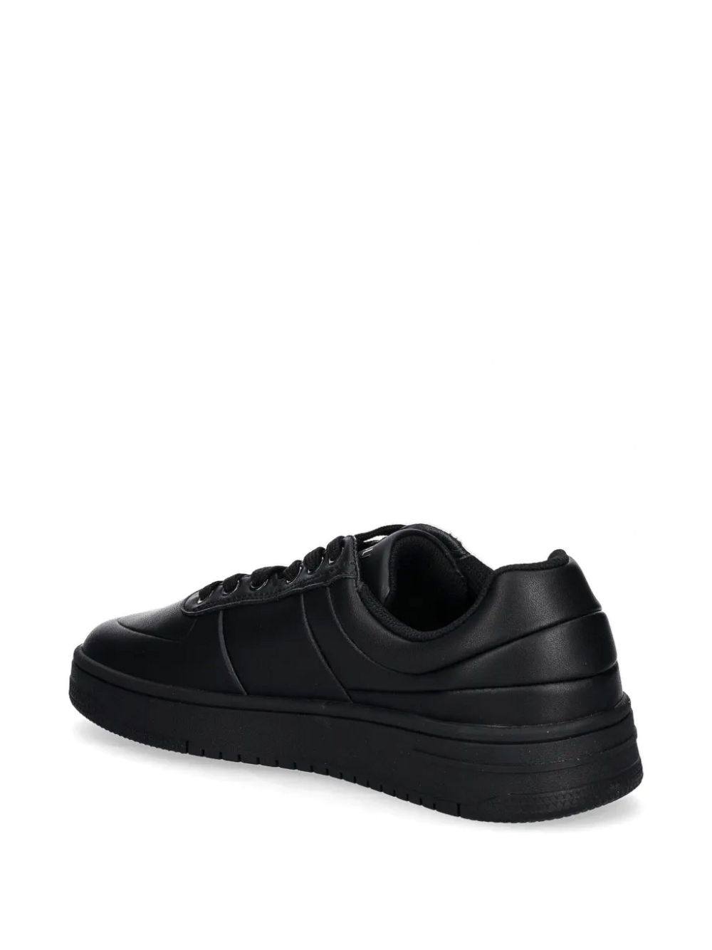 Just Cavalli leather sneakers Black