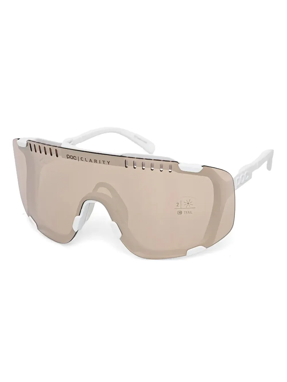 POC cutout-detail sunglasses - Wit