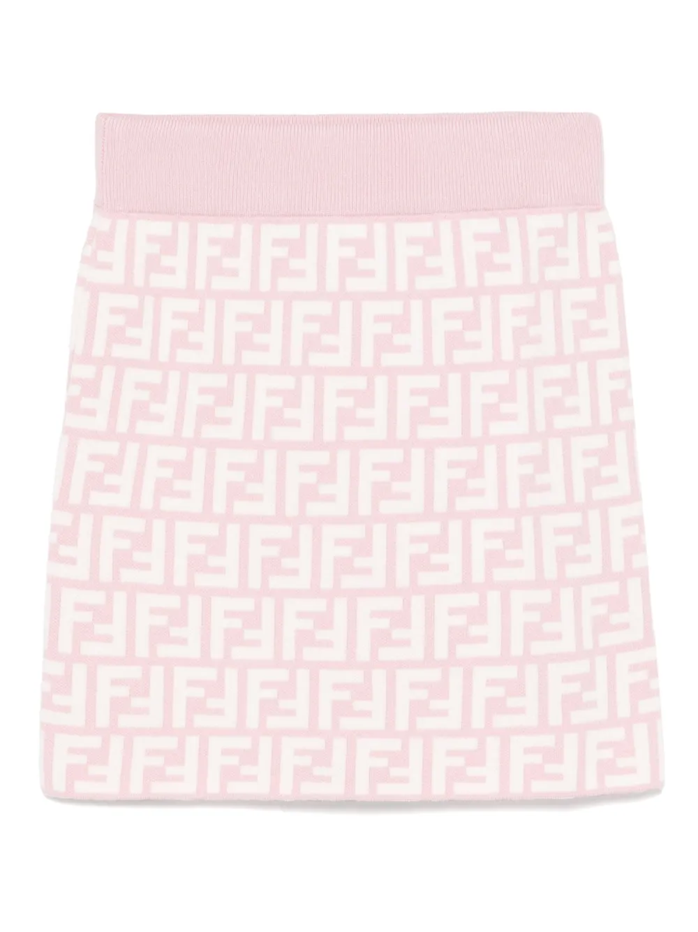 Fendi Kids Jersey rok Roze