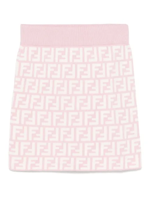 Fendi Kids jersey skirt