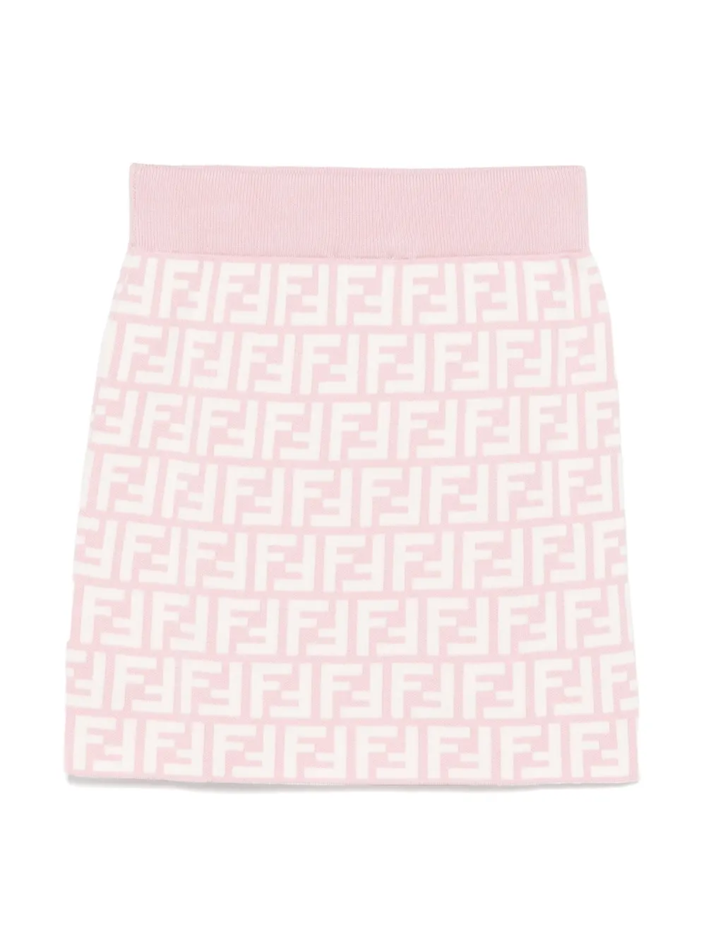 Fendi Kids Jersey rok Roze