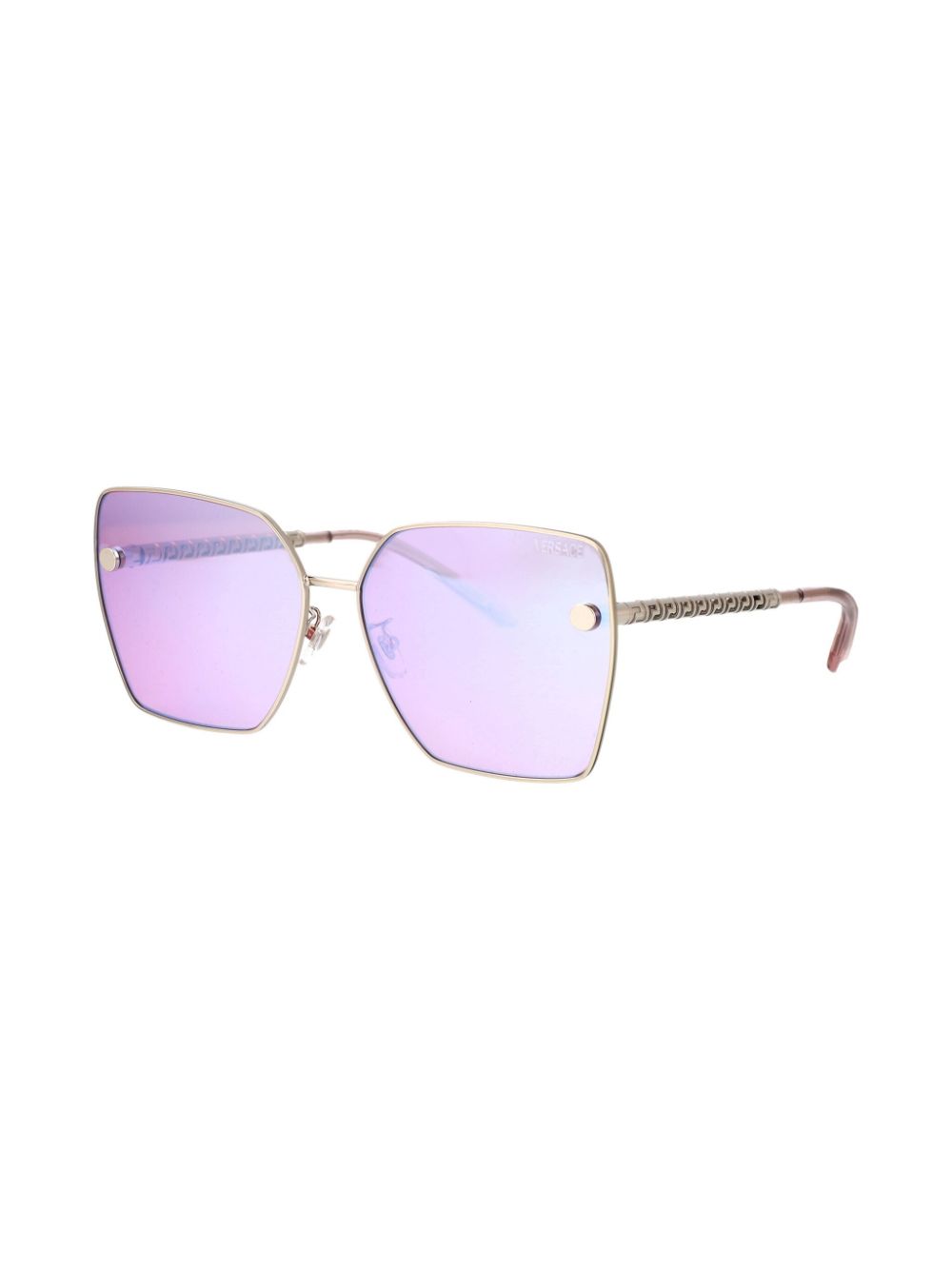 Versace Eyewear butterfly-frame sunglasses - Zilver