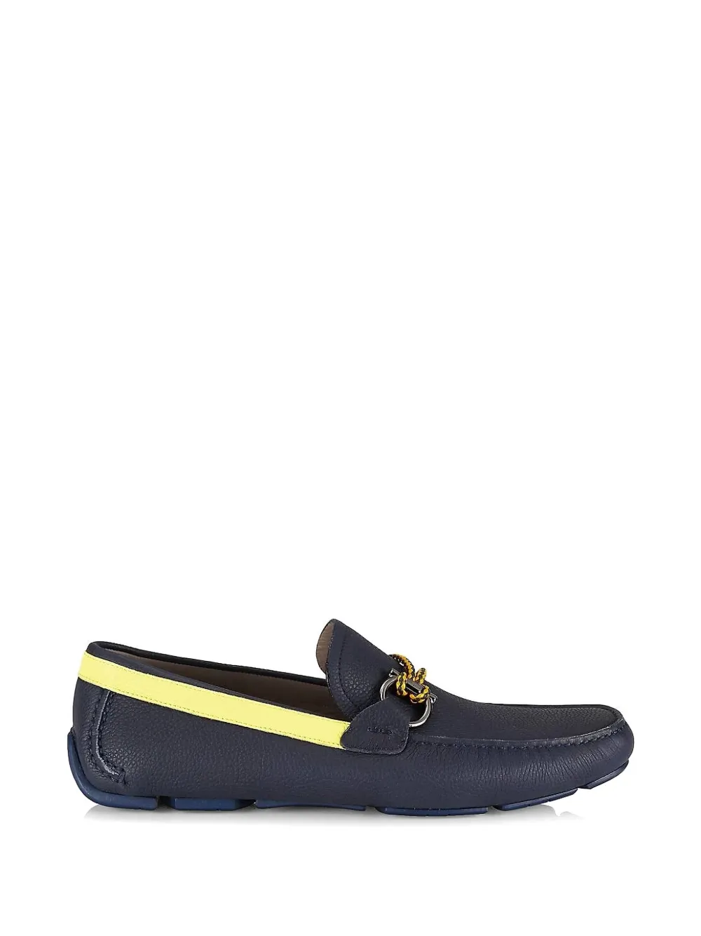 Ferragamo round-toe loafers - Blu