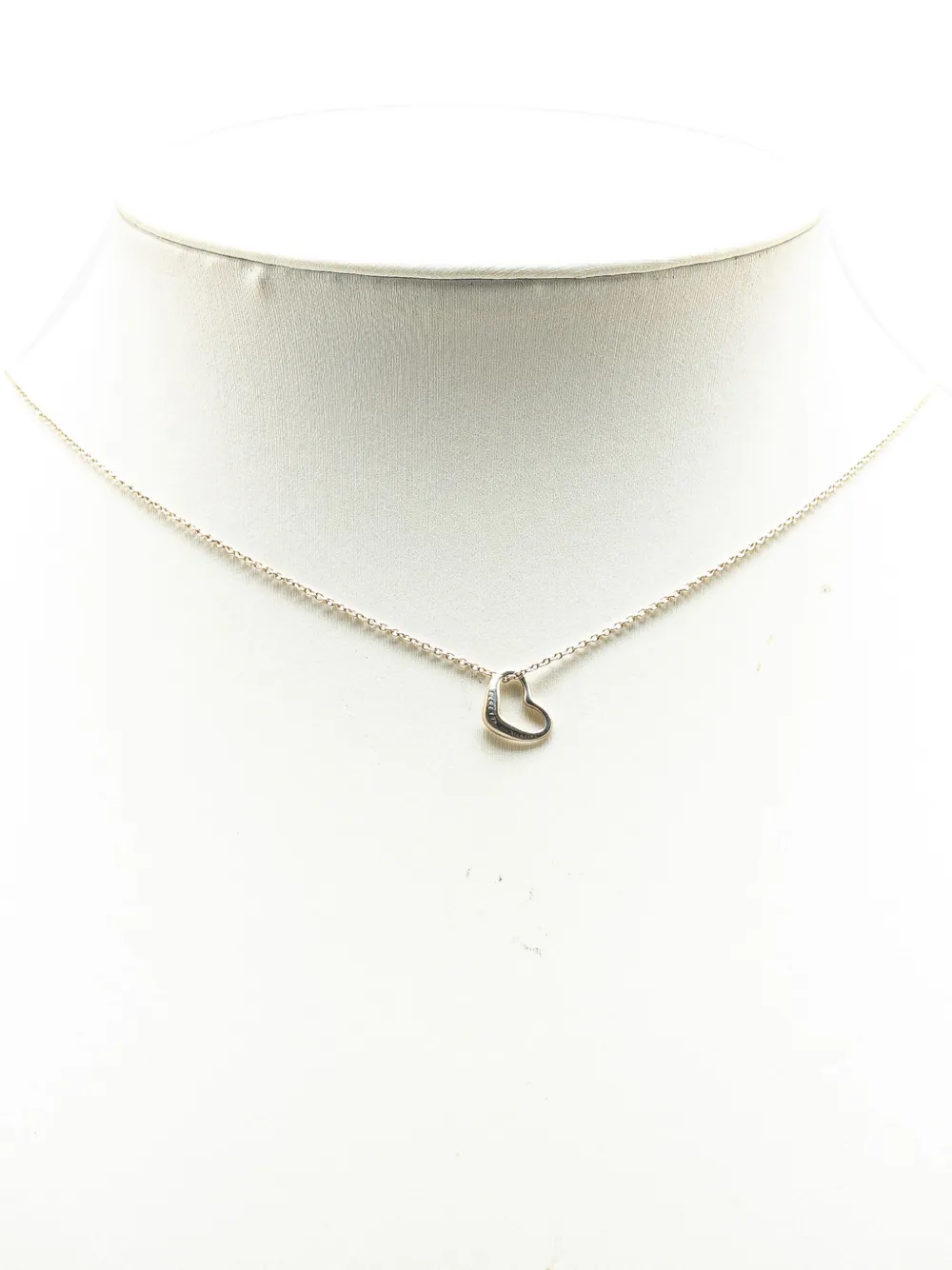 Tiffany & Co. Pre-Owned 21st Century Elsa Peretti Sterling Silver Open ...