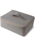 Monica Vinader leather jewellery box - Grey