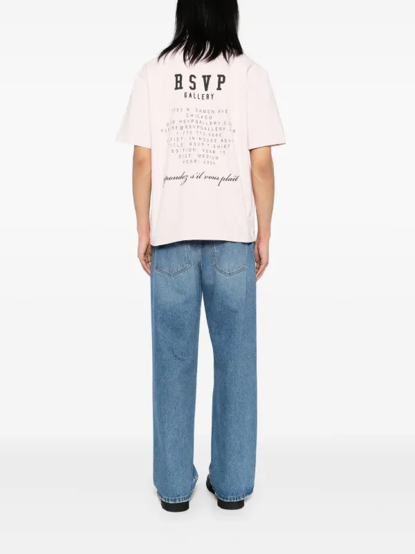 Agolde x RSVP Gallery 平野紫耀着用 M AGOLDE x RSVP Gallery Tシャツ | ブラック | FARFETCH JP
