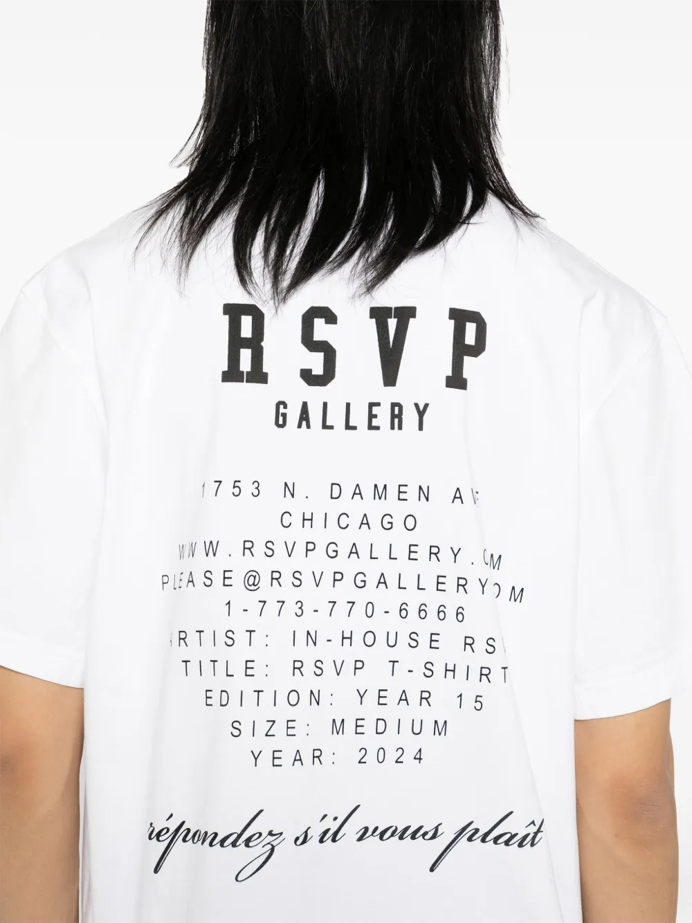 AGOLDE X RSVP GALLERY SHORT-SLEEVET-SHIRT