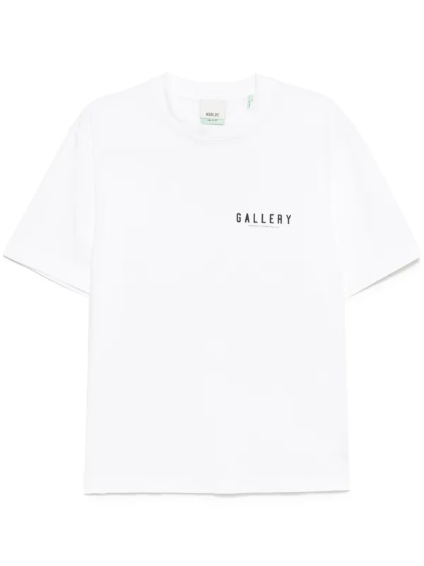 Agolde X RSVP Gallery Short-sleevet-shirt in White
