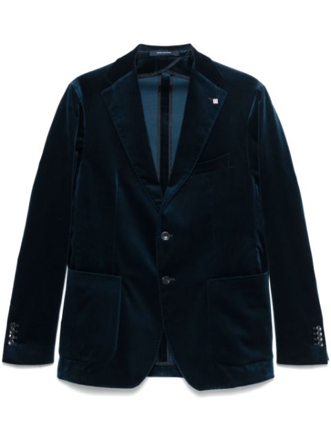 Tagliatore velvet blazer Men