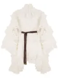 ZIMMERMANN Crush Heart mini dress - Neutrals