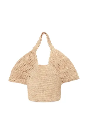 Zimmermann ゴールデンタイム ミディアムラフィア トートバッグ Zimmermann Bags for Women | NET-A-PORTER
