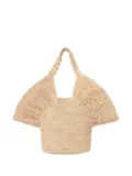 ZIMMERMANN raffia tote bag - Neutrals