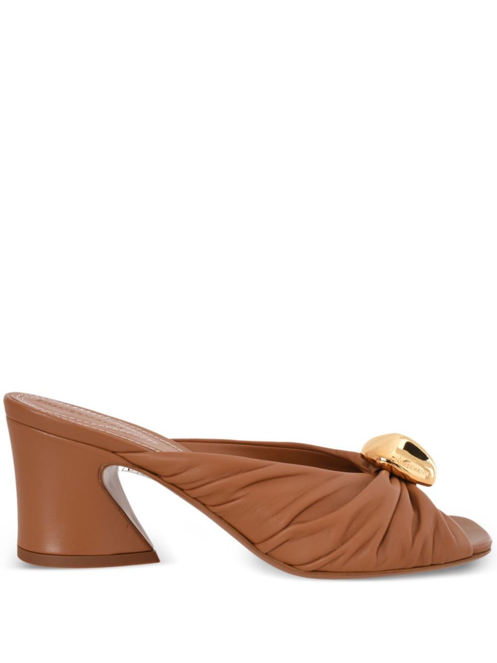 ZIMMERMANN 65mm Gleam mules - Brown