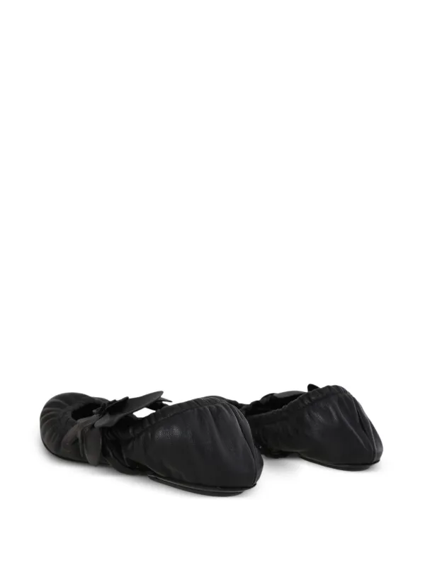 【JACQUEMUS】バレエシューズ ブラック jacquemus バレエシューズフラットシューズ