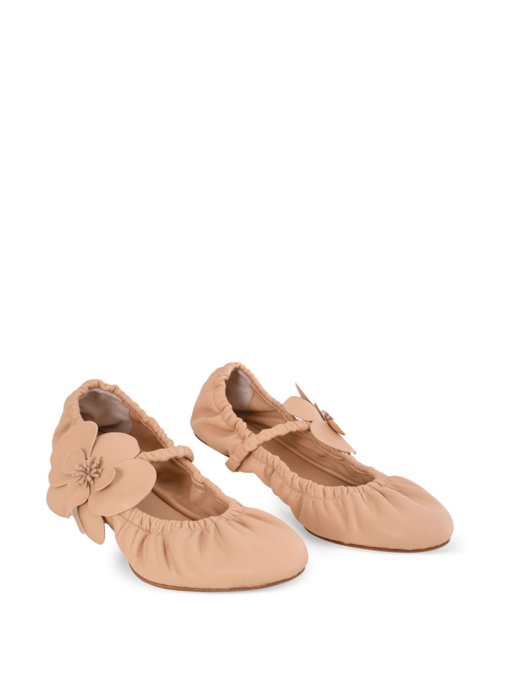 ZIMMERMANN Orchid ballet flats - Beige