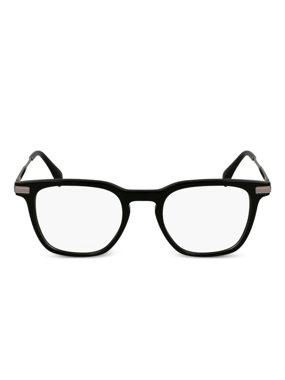 Paul Smith スクエア眼鏡フレーム - ブラック Paul Smith スクエア眼鏡フレーム - ブラック
