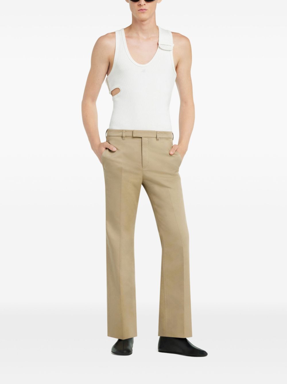 Courrèges Pantalon - Beige