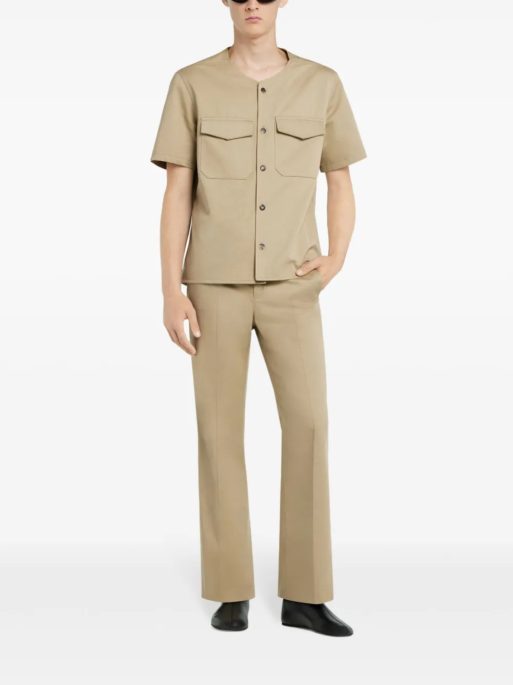 Courrèges Cargo shirt - Beige