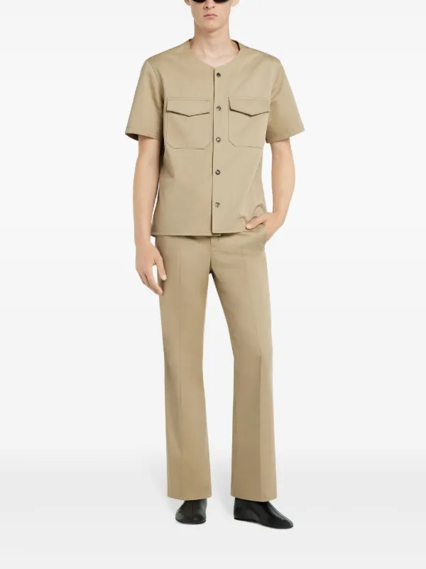 Tシャツ・カットソー Courreges SHIRT UTILITY POLYCOTTON (125CCH074PL0178 4015) UTILITY SHIRT - courrèges (クレージュ)