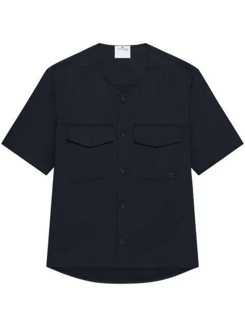 Courrèges collarless shirt
