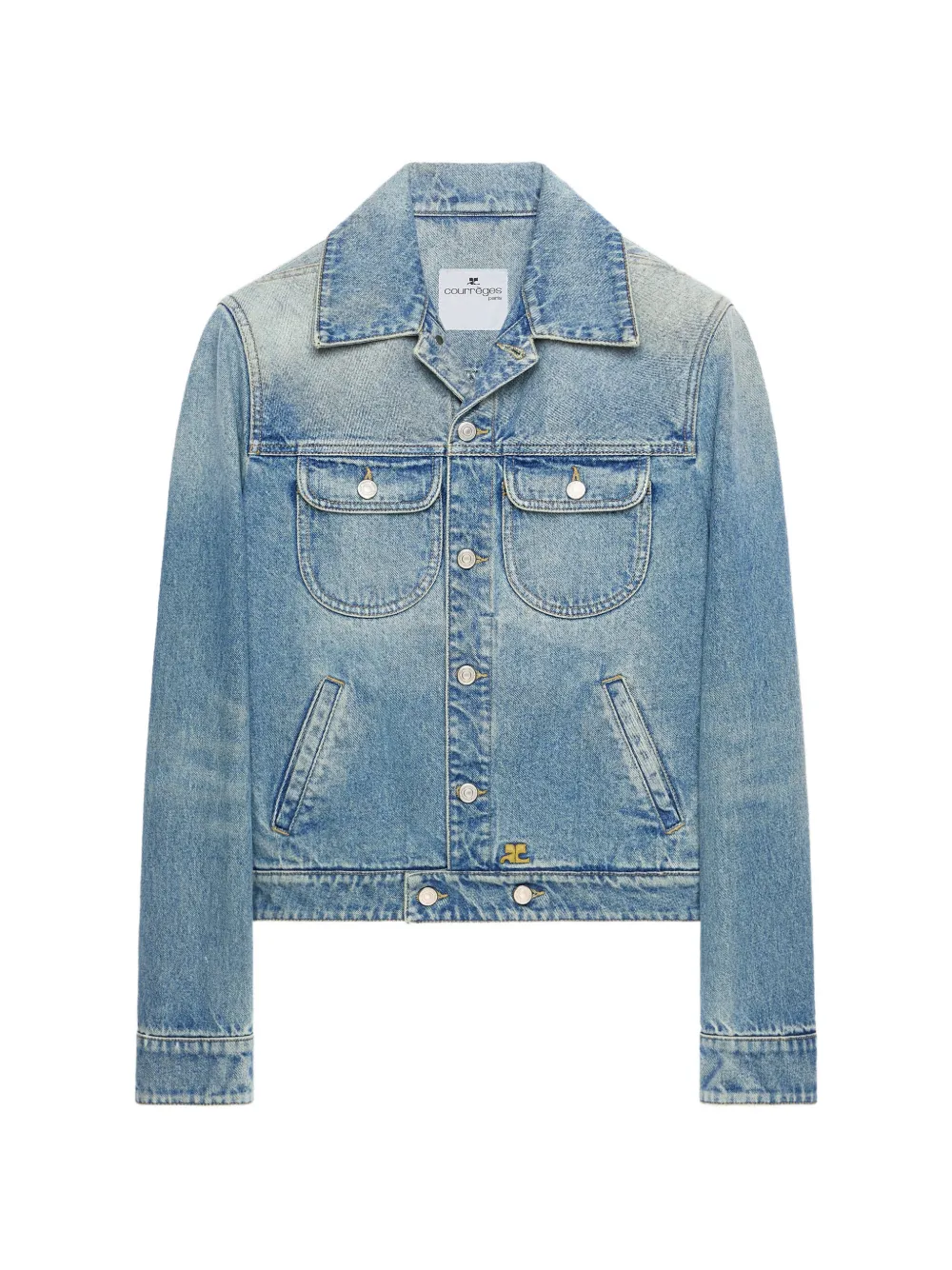 Courrèges Giacca denim - Blu