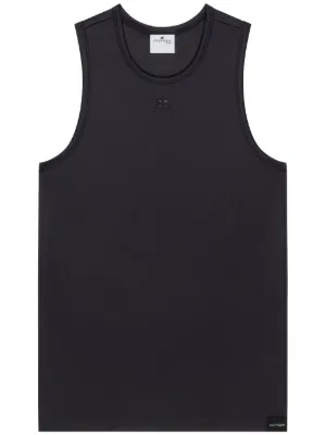 MM6 Maison Margiela リブニット タンクトップ | ブラック | FARFETCH JP